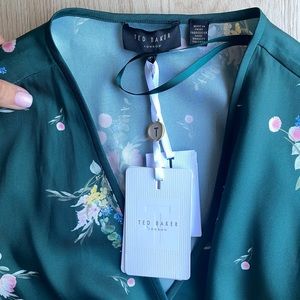 Ted Baker floral wrap top